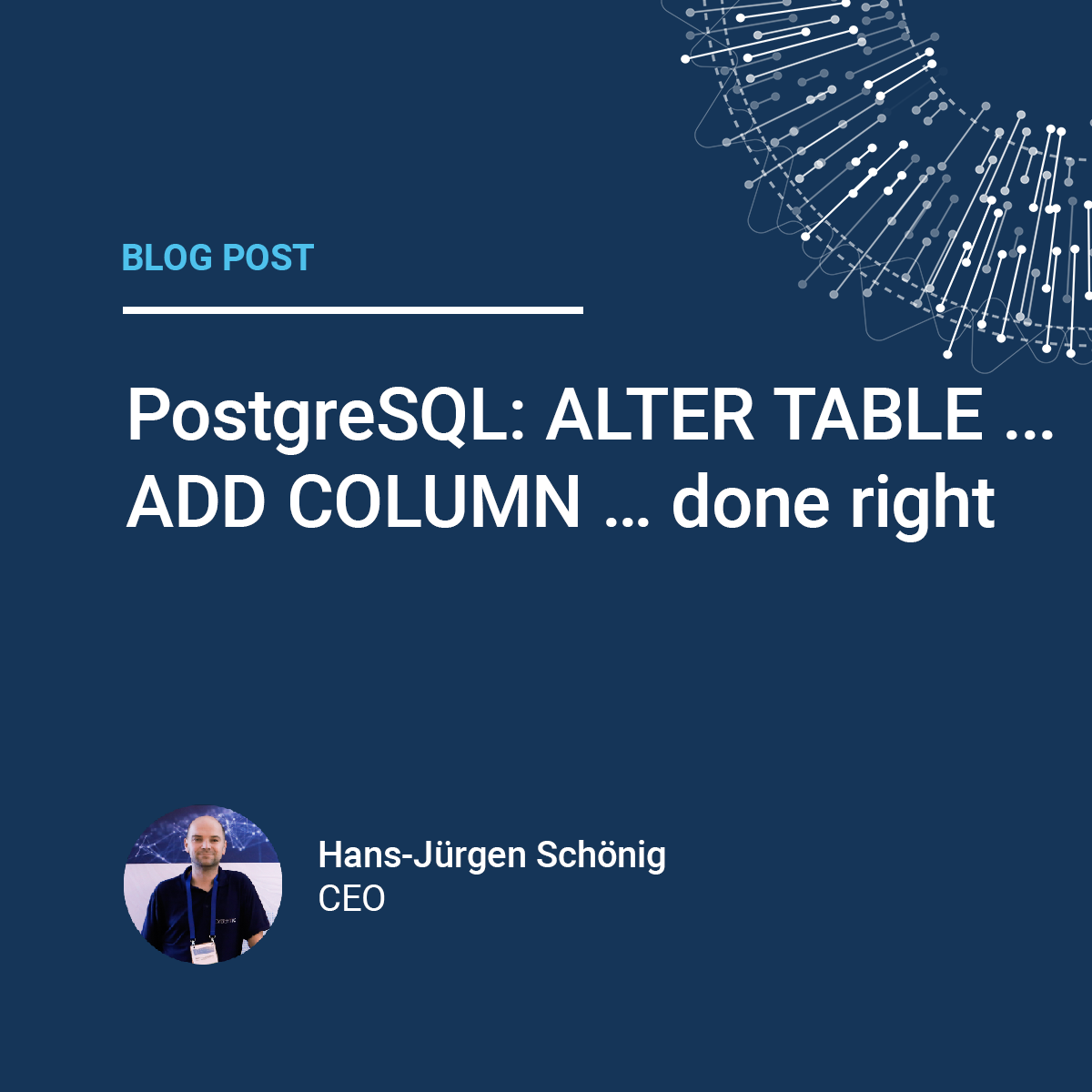 ALTER TABLE ADD COLUMN Done Right In PostgreSQL