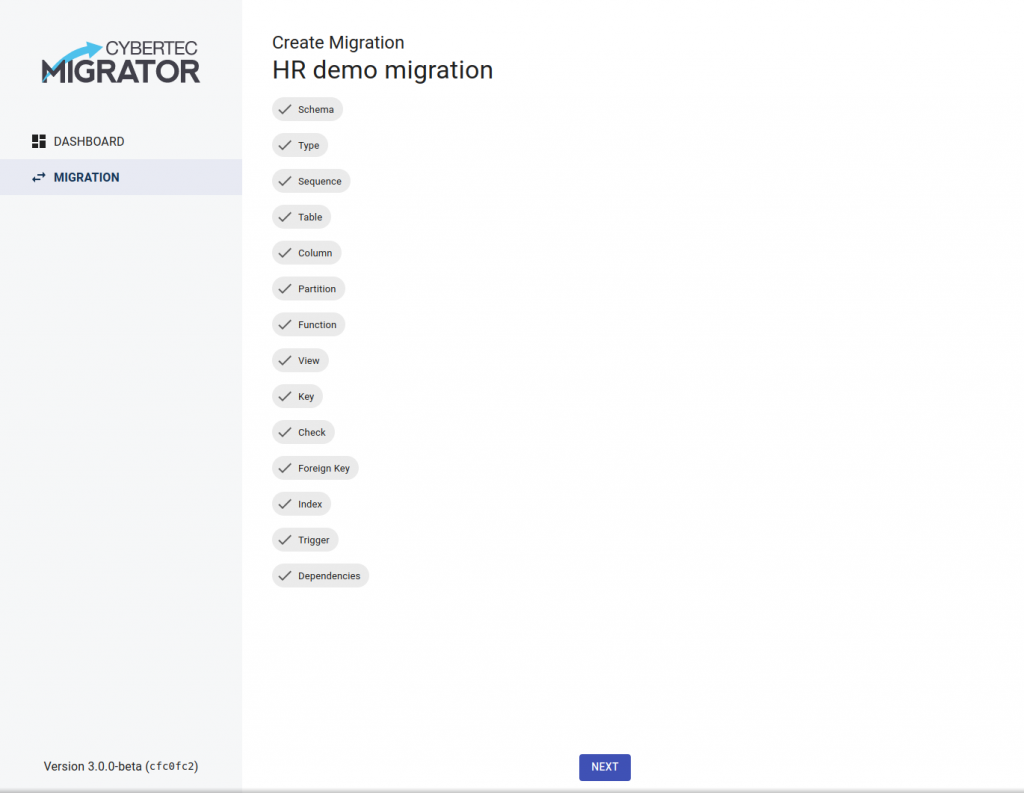 Read Metadata - Migrator