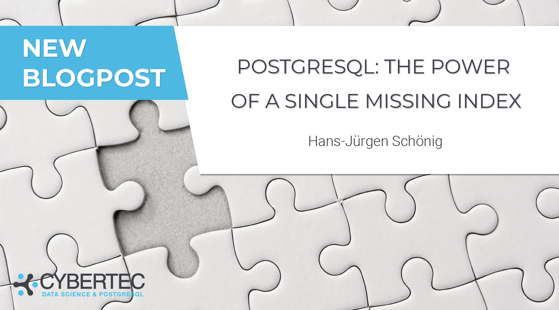 PostgreSQL: The Power Of A SINGLE Missing Index | CYBERTEC PostgreSQL ...