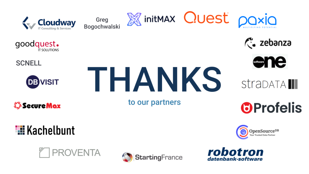 Thank you to our partners