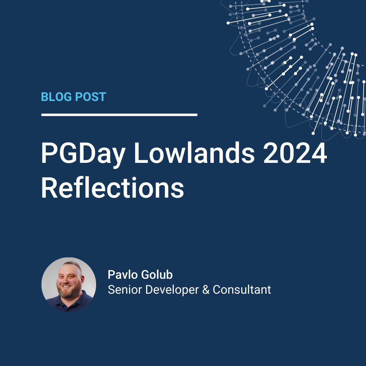 帕夫洛·戈卢布：PGDay Lowlands 2024 回顾